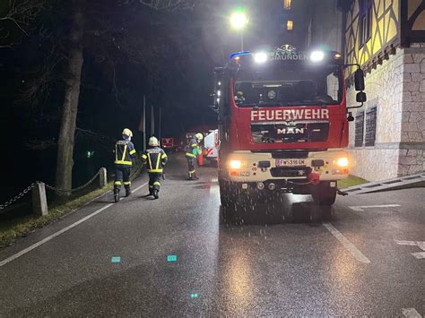 FF Gmunden Brandmeldealarm In Trafostation