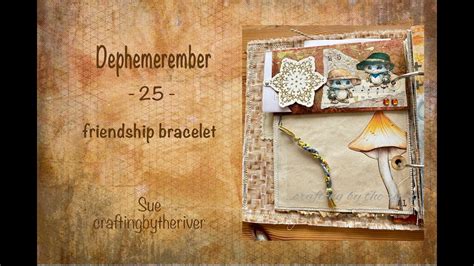 Dephemerember Friendship Bracelet Youtube