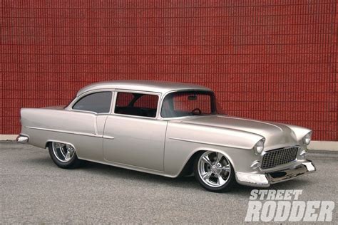 1955 Chevrolet 210 Sedan Two Door Hotrod Streetrod Hot Rod Street Usa 1600x1200 08