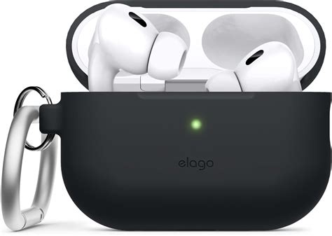 Elago Funda De Silicona Con Llavero Compatible Con Apple AirPods Case 1