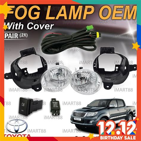 Toyota Hilux KUN 26 Vigo 2011 2012 2013 2014 2015 Fog Lamp Spotlight