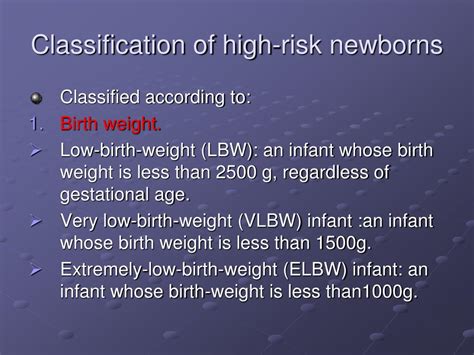 Ppt High Risk Newborn Powerpoint Presentation Free Download Id 5169688