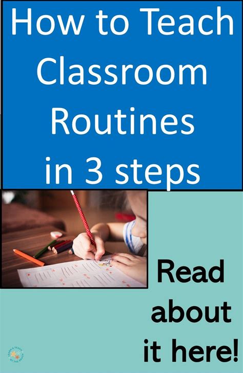 How To Teach Classroom Routines Artofit