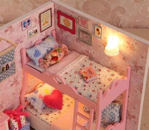 Rylai 3d Puzzles Wooden Handmade Dollhouse Miniature Diy Kit Moon Of