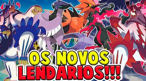 Novos PokÉmon LendÁrios Explicados Youtube