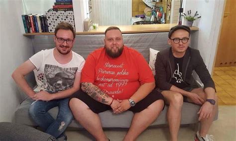 Gogglebox Przed telewizorem Mateusz Borkowski schudł 133 kg