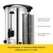 Maxkon L Hot Water Urn Instant Hot Water Dispenser With Double Layer