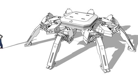 Artstation Spider Bot