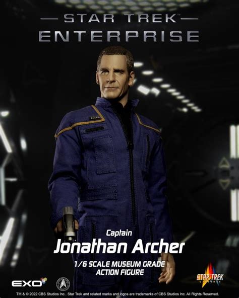 Star Trek Enterprise Captain Jonathan Archer Scale Figure