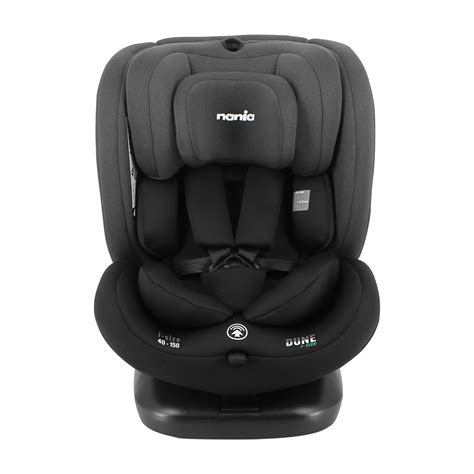 Siège auto ISOFIX 40 150 cm Pivotant 360 Nania Dune Gris Noir Siège