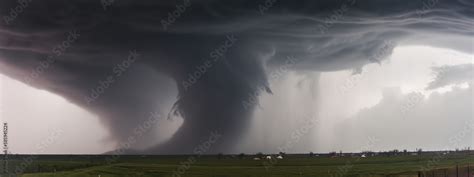 tornado, sky, clouds, landscape, nature, storm, cloud, field, rain ...