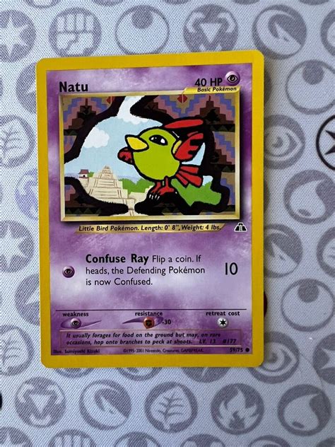 Pokémon TCG NATU LOT Neo Discovery 59 75 Reverse Holo Paradox