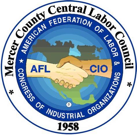 Mercer County Clc Affiliates Mercer County Central Labor Council Afl Cio