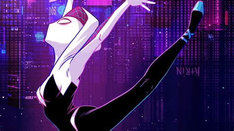 Into The Spider Verse Gwen Stacy Wallpapers Wallpaper Cave