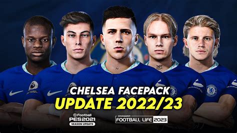 CHELSEA FACEPACK 2022 23 SIDER AND CPK EFOOTBALL PES 2021 SP