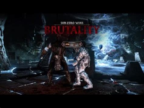 Mortal Kombat XL Revenant Sub Zero Vs Dark Raiden YouTube