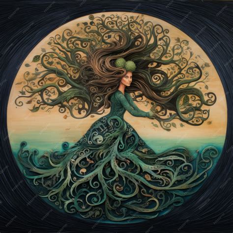 Premium Photo | Enchanting Whispers The World Tree's Lovecraftian