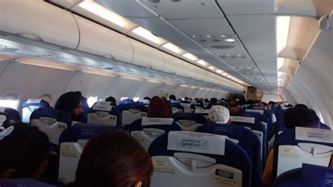 Indigo Plane Inside