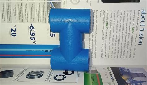 Ppr Tee Blue At Rs Piece Industrial Pipe And Fitting In