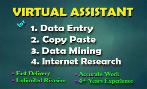 Your Virtual Assistant For Data Entry Data Mining Web Research Copy Paste By Usman9110 Fiverr