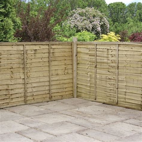 Oxford Fencing 3ft Pressure Treated Waney Edge