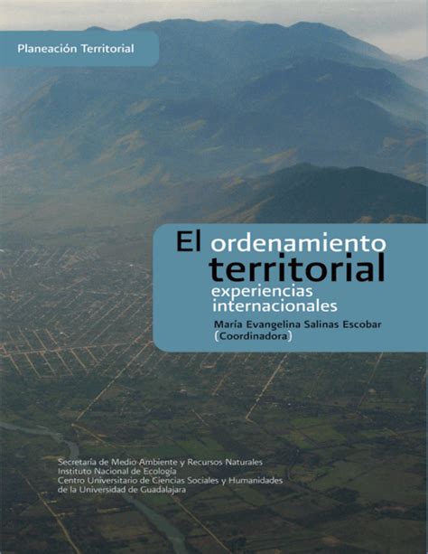 El ordenamiento territorial Instituto Nacional de Ecología