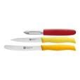 ZWILLING TWIN Grip Messerset 3-tlg, gemischte Farben | ZWILLING.COM