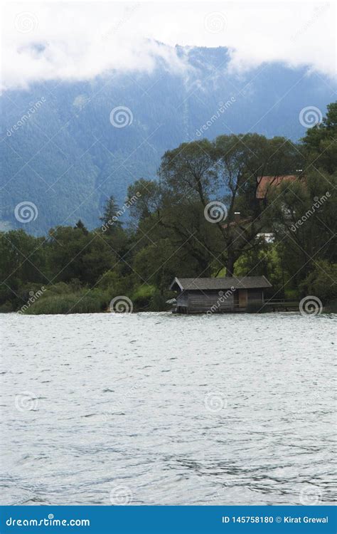 Lake Tegernsee In Germany Stock Photo Image Of Nature 145758180