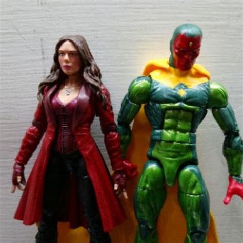 Hasbro 孩之寶 Marvel Legends 復仇者聯盟 幻視 緋紅女巫 漫威 宇宙 蝦皮購物