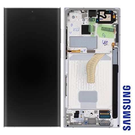 Schermo Per Samsung Galaxy S22 Ultra Originale Samsung Blocco Completo