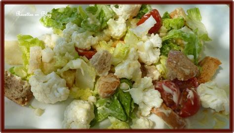 Recette De Chou Fleur Cru En Salade Kelvin Adam