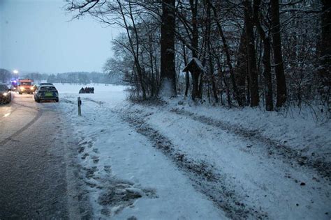 Fotos Unfall Auf Der St Bei Teisendorf Am Januar