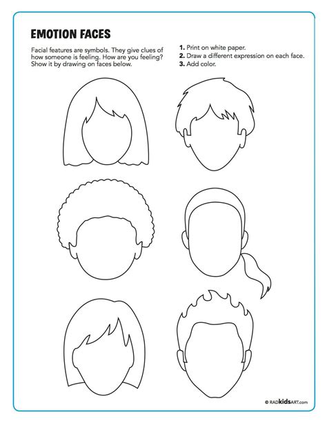 Face Drawing Templates at GetDrawings | Free download