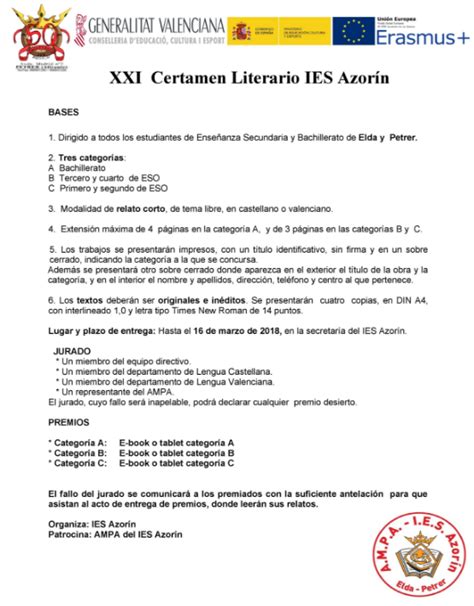 Linguelda Certamen Literario Ies Azor N