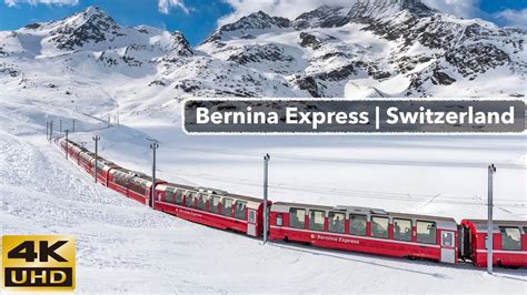 Bernina Express Train Route Switzerland An Incredible Train Journey