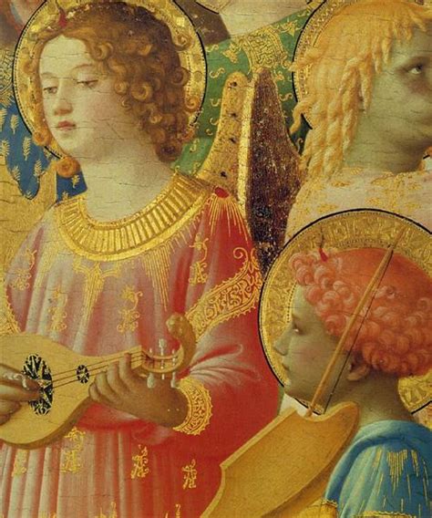 Coronation of the Virgin (detail), 1434 - 1435 - Fra Angelico - WikiArt.org