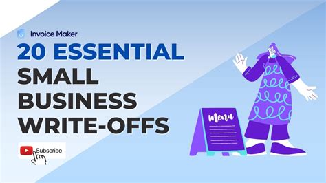 20 Essential Small Business Write Offs YouTube