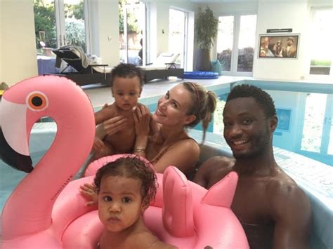 Photo Of Mikel Obi And Family In The Pool - Sports - Nigeria