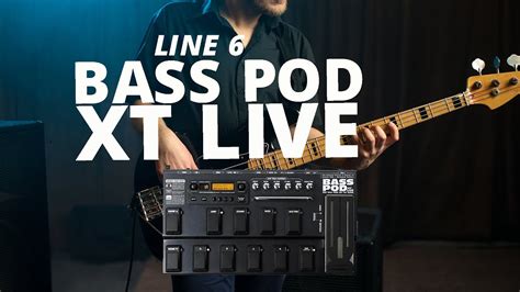 Line 6 Bass Pod Xt Live Sound Demo Youtube