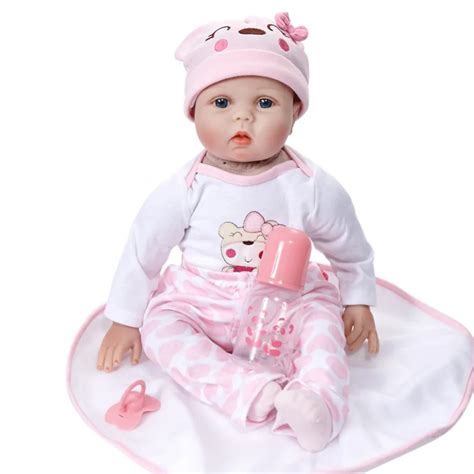 Npk Collection Bebe Reborn With Silicone Body Cm Newborn Baby Dolls