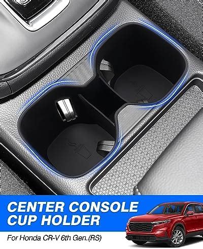 Autorder Inserts De Porte Gobelet Pour Console Centrale Pour Honda Cr V