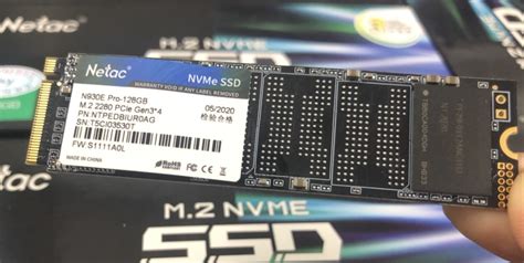 SSD M 2 2280 NVMe PCIe 128GB Netac N930E Pro Gen3x4