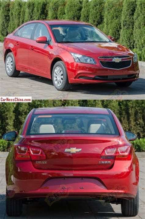 Spy Shots New Chinese Chevrolet Cruzes Are Naked In China