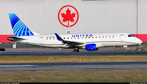 N Yx United Express Embraer Erj Ll Erj Ll Photo By Cuong