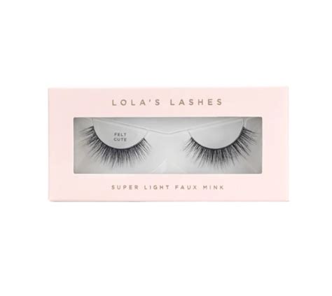 Kaufen Sie Lola S Lashes Felt Cute Super Light Faux Mink Strip Lashes