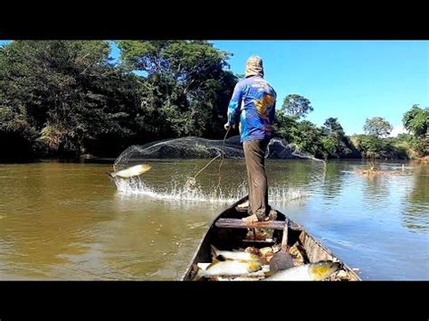 Frio Pescaria Bombando Tarrafa Rede e olha os peixes que saíram dessa