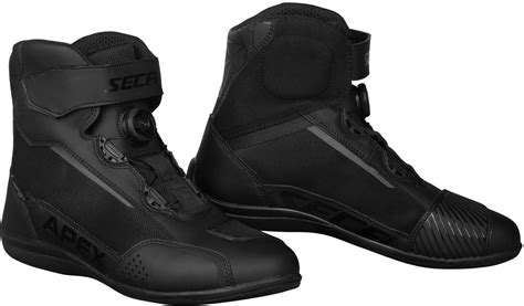 Buty motocyklowe Seca Krótkie Apex Pro Black Czarny Opinie i ceny na