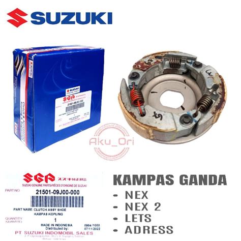 Jual Otomatis Kopling Assy Nex Sgp Kampas Ganda Suzuki Nex Let S