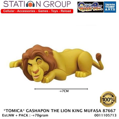 Jual Tomica Gashapon The Lion King Mufasa Action Figure Takara Tomy Art