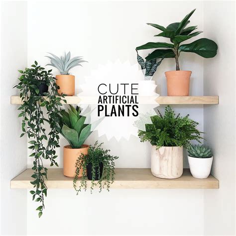 Cute Artificial Plants Sources And No Kill Plant List Fake Plants